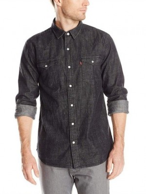 Джинсовая рубашка Levis Barstow Western