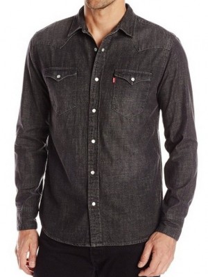 Джинсовая рубашка Levis Barstow Western