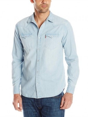 Джинсовая рубашка Levis Barstow Western
