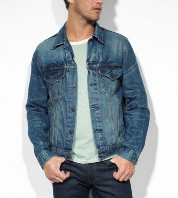 Джинсовая куртка Levis Trucker Dark Summit Jacket