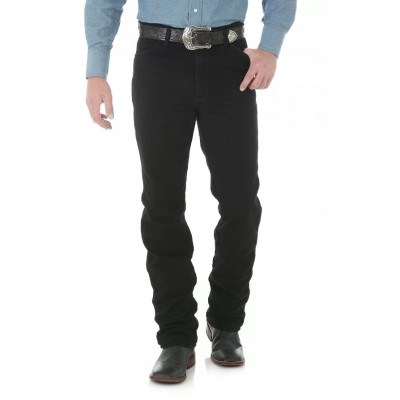 Джинсы Wrangler 936 Cowboy Cut Slim Fit Shadow Black Jeans