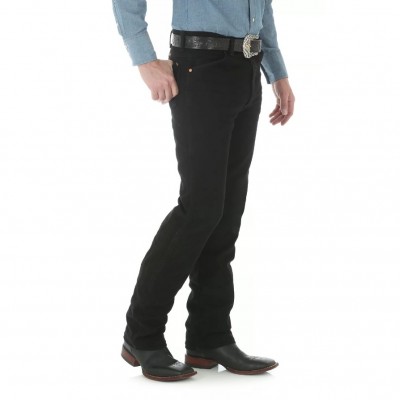 Джинсы Wrangler 936 Cowboy Cut Slim Fit Shadow Black Jeans