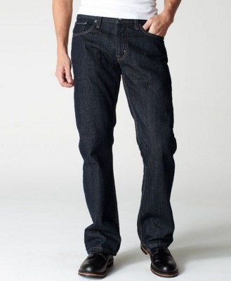 Джинсы Levis 527 Slim Boot Cut Tumbled Rigid Jeans