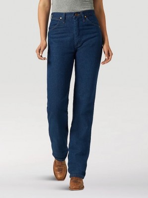 Женские джинсы Wrangler 14MWZ Cowboy Cut Slim Fit - Prewashed Indigo