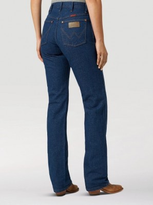 Женские джинсы Wrangler 14MWZ Cowboy Cut Slim Fit - Prewashed Indigo