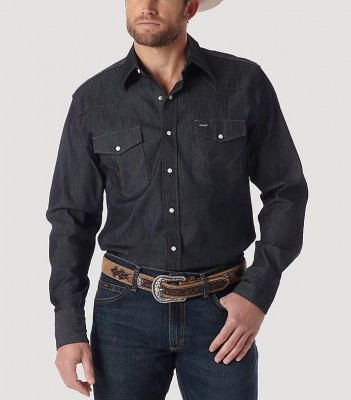 Джинсова сорочка Wrangler Advanced Comfort Premium Performance