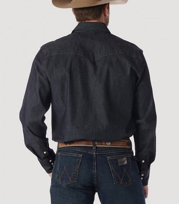 Джинсова сорочка Wrangler Advanced Comfort Premium Performance