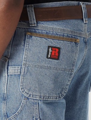 Джинсовые шорты Wrangler RIGGS Workwear Carpenter Vintage Indigo