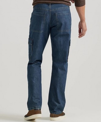 Брюки карго джинсовые Wrangler Cargo Denim Dark Stonewash