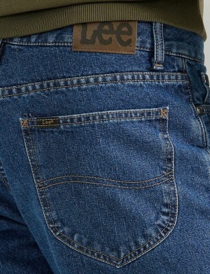 Джинсы зимние Lee Relaxed Fit Fleece Dark Wash Jeans