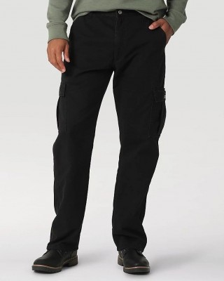 Брюки карго с флисовой подкладкой Wrangler Fleece Lined - Black