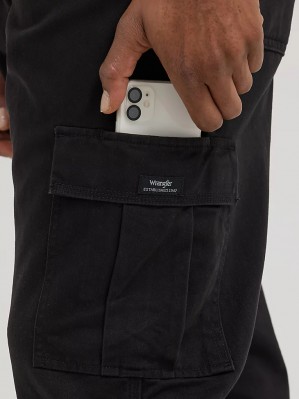 Брюки карго с флисовой подкладкой Wrangler Fleece Lined - Black