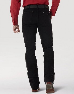 Джинсы Wrangler 933 Cowboy Cut Silver Edition Slim Fit - чёрные