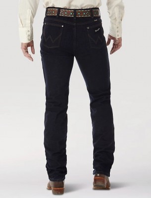 Джинсы Wrangler 933 Cowboy Cut Silver Edition Slim Fit - тёмно-синий (Dark Denim)