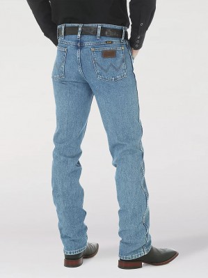 Джинсы Wrangler 36MWZSW Premium Performance Cowboy Cut Slim Fit - Stonewash