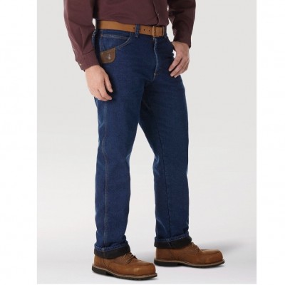 Джинсы на флисовой подкладке Wrangler Riggs Workwear - Antique Indigo