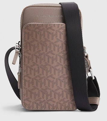 Сумка кожаная Reporter Leather Tommy Hilfiger - City Taupe