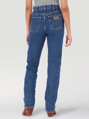 Джинсы женские Wrangler 14MWZ Cowboy Cut Slim Fit - Stonewash