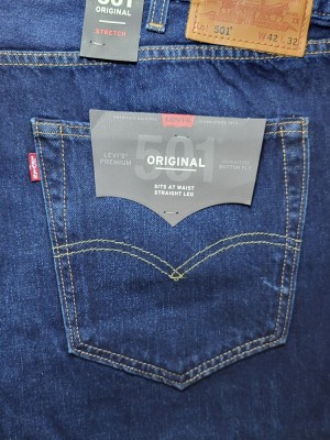 501 Original Fit Premium Stretch Sponge Jeans