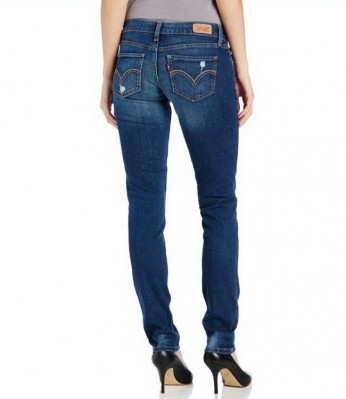 524 Skinny Women Jeans - Texas Roll With Destruction