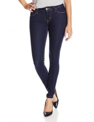 535 Womens Super Skinny Jeans Rinse