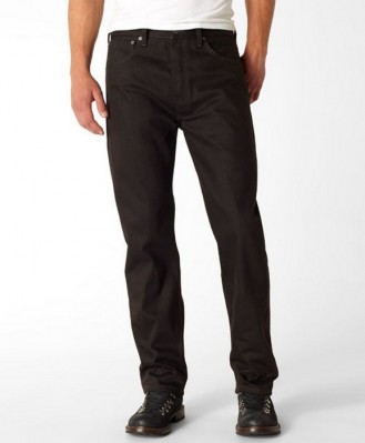 501 Original Shrink-to-Fit Jeans Chocolate Brown Black Fill