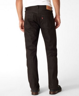 501 Original Shrink-to-Fit Jeans Chocolate Brown Black Fill