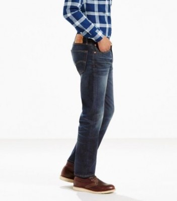 505 Regular Fit Stretch Denim Jeans - Petrel