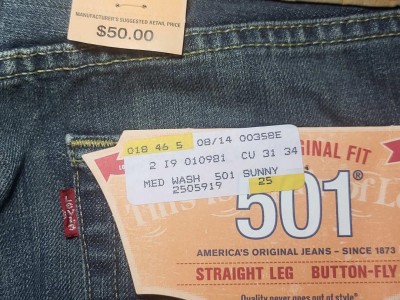 501 Original Fit Jeans - Sunny Side