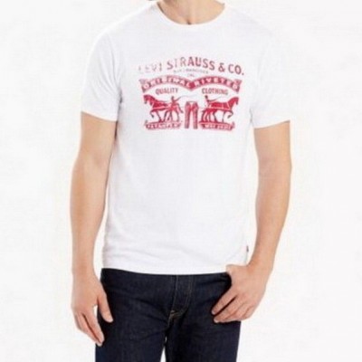 2 Horse Graphic Logo T-Shirt