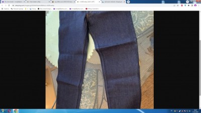 505 Vintage Orange Tab Regular Fit Straight Leg Jeans (1980-90-е) made in USA