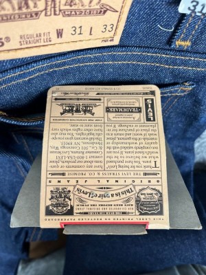 505 Vintage Orange Tab Regular Fit Straight Leg Jeans (1980-90-е) made in USA
