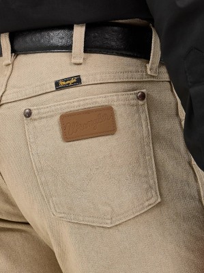 Джинсы Wrangler 13MWZTN Original Fit Cowboy Cut - Tan