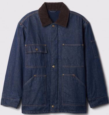 Джинсовая куртка на флисовой подкладке Gap Chore Jacket