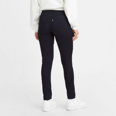 Женские джинсы Levis Pull On Skinny - тёмно-синие (Love You Rinse)