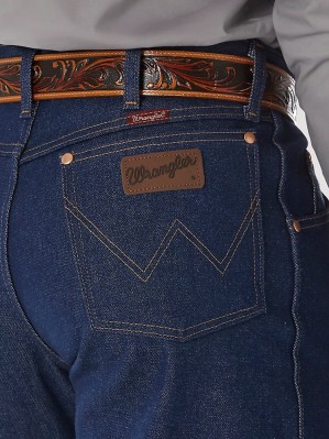 Джинсы Wrangler 31MWZDN Cowboy Cut Relaxed Fit - тёмно-синие (Rigid Indigo)
