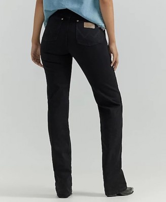 Джинсы женские Wrangler 14MWZ Cowboy Cut Slim Fit - чёрные