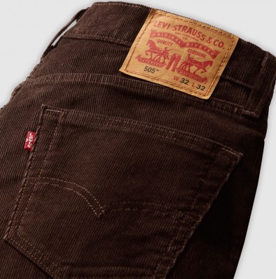 505 Regular Fit Corduroy Jeans (вельветовые) - коричневые