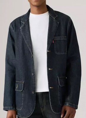 Джинсовый блейзер Levis Premium Presidio Denim Blazer