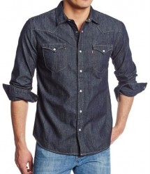 Джинсовая рубашка Levis Barstow Western