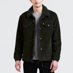 Вельветовая куртка на меховой подкладке Levis Cord Sherpa Jacket