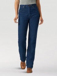 Женские джинсы Wrangler 14MWZ Cowboy Cut Slim Fit - Prewashed Indigo