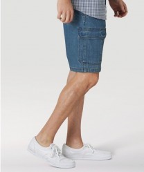 Джинсовые шорты карго Wrangler Five Star Premium Denim Medium Tint