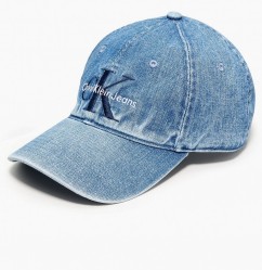 Джинсовая бейсболка Monogram Logo Calvin Klein New Blue