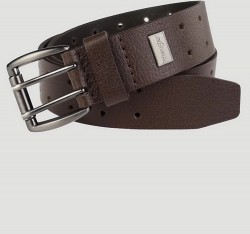 Ремень Wrangler Perforated Double Prong - Brown