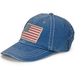 Бейсболка Polo Ralph Lauren Flag Patch Chino Freshwater