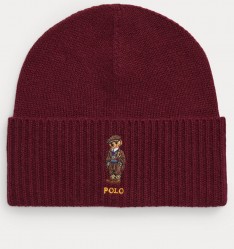Шапка Polo Bear Wool-Cashmere Ruby Beanie Polo Ralph Lauren