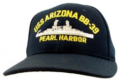 Бейсболка Eagle Crest USS Arizona BB-39 Pearl Harbor