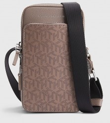 Сумка кожаная Reporter Leather Tommy Hilfiger - City Taupe