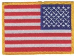 Нашивка Eagle Crest USA Flag 3 1/2" (на липучке)